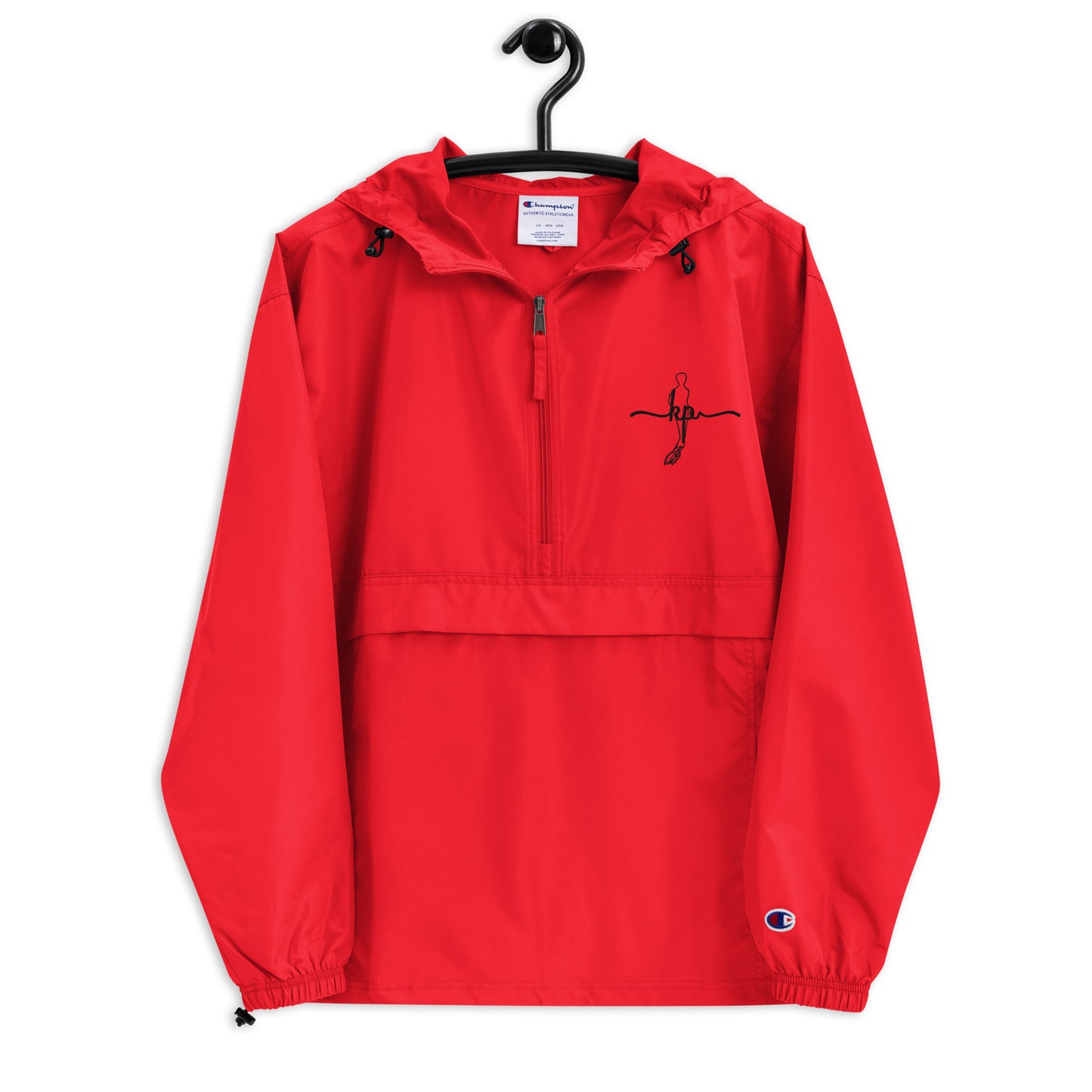 .Embroidered Champion Packable Jacket